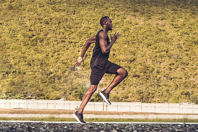 Werbepartnerschaft mit Usain Bolt wird verlängert Werbepartnerschaft mit Usain Bolt wird verlängert