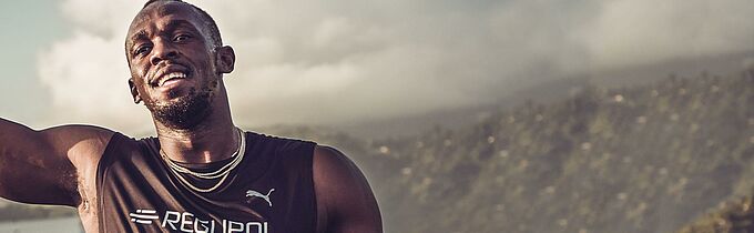 Usain Bolt für REGUPOL Usain Bolt für REGUPOL